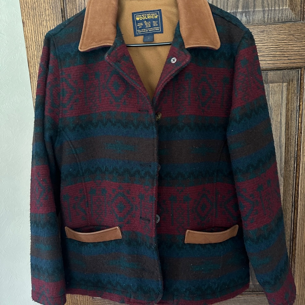 Vintage Woolrich Women's Multicolor Jacket